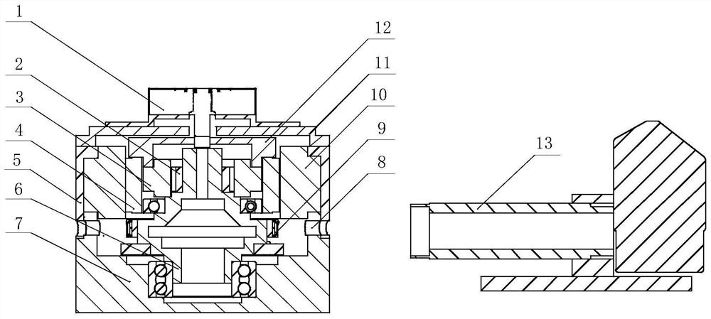 基于轉(zhuǎn)角互逆的軸角編碼器全量程精度檢測裝置