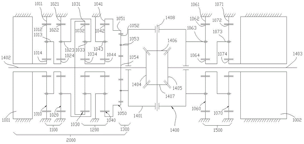一種帶有轉矩定向分配功能的電動差速器