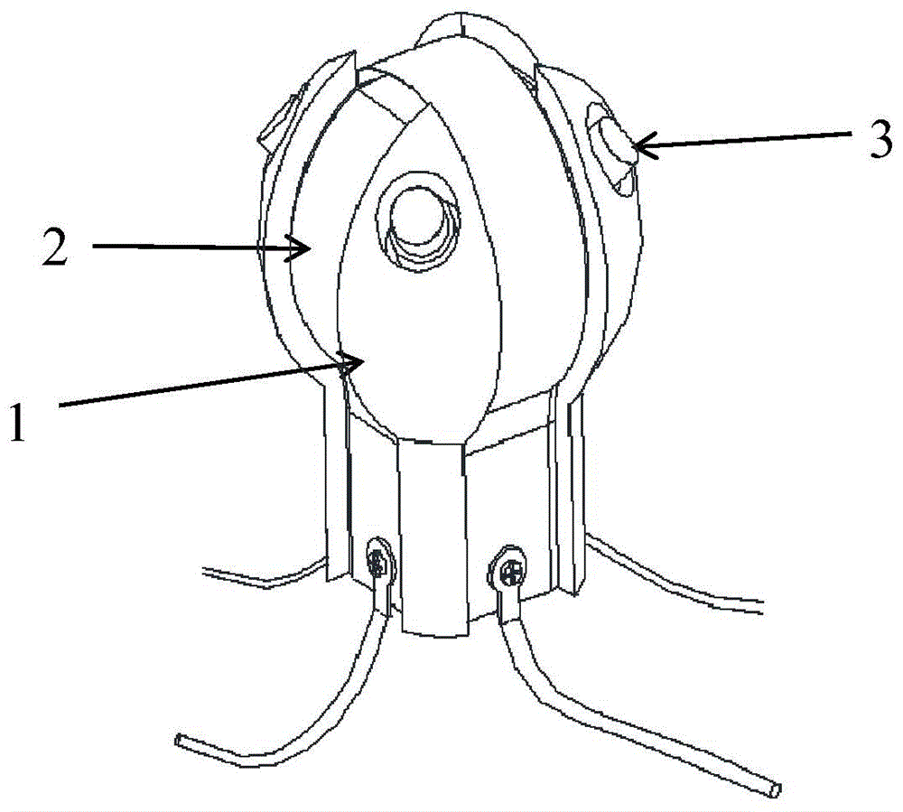 一種具備超聲波和紅外發(fā)射功能的小型三維超聲波發(fā)射器