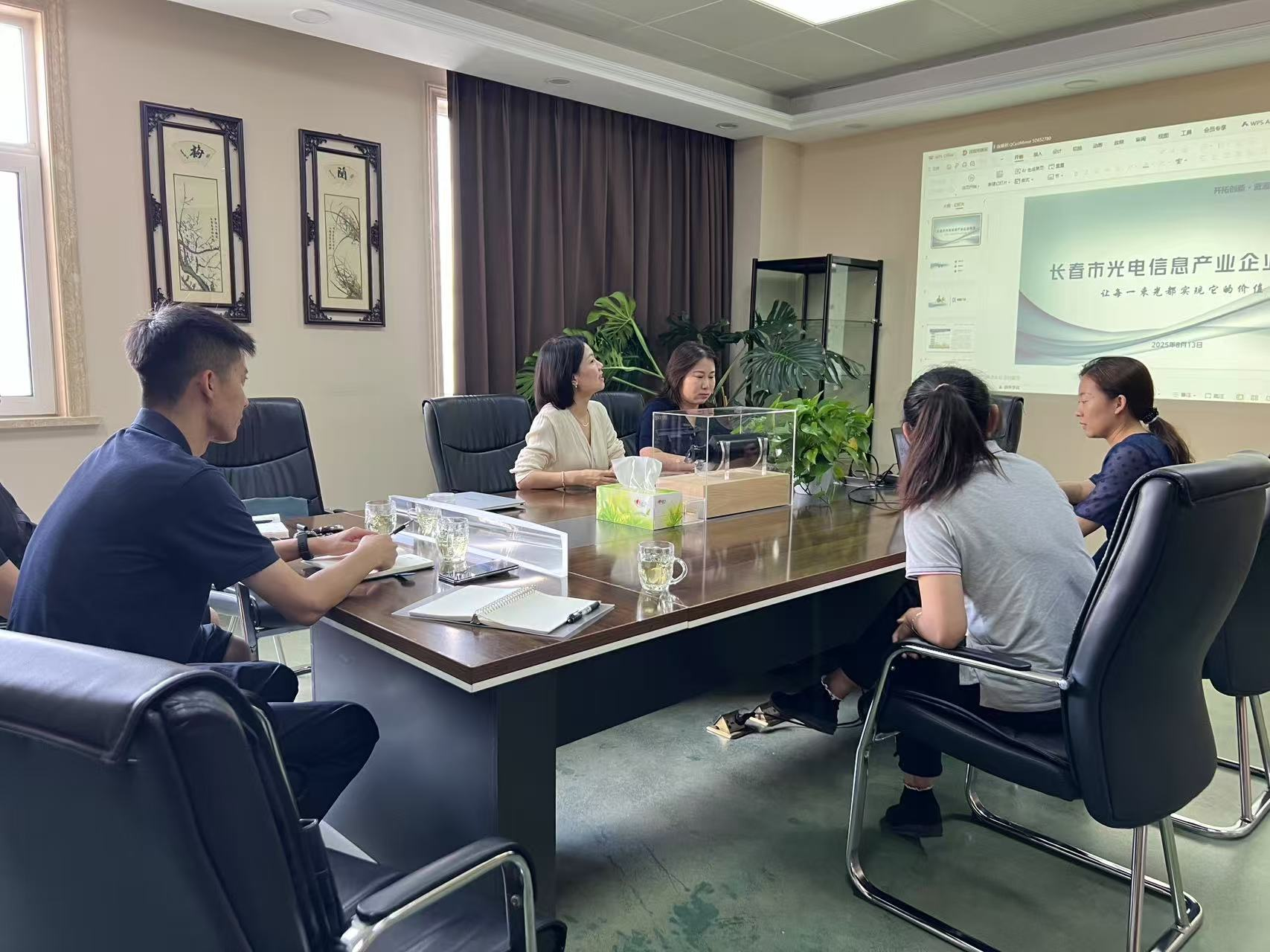 【光聯(lián)春城·服務(wù)入企】光電聯(lián)盟秘書處實(shí)地走訪博信光電子紀(jì)實(shí)